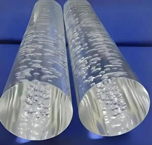 Akrilik Yuvarlak Köpüklü Çubuk Şeffaf ( Boy 1 ya da 2 Metre )